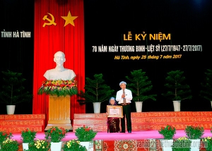 Lễ kỷ niệm 70 năm ngày Thương binh - Liệt sỹ