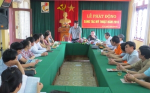 Hà Tĩnh phát động đợt sáng tác Mỹ thuật năm 2016