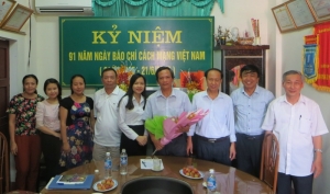 Tạp chí Hồng Lĩnh kỷ niệm Ngày báo chí Việt Nam