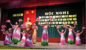 Thành phố Hà Tĩnh với việc xây dựng nền văn hoá mới