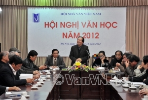Hội nhà văn Việt Nam mở Hội nghị văn học năm 2012