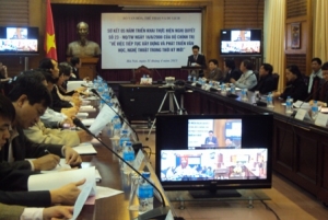 Hội nghị sơ kết 5 năm triển khai thực hiện Nghị quyết 23 của Bộ Chính trị về văn học, nghệ thuật