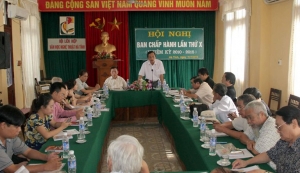 Hội nghị BCH Hội liên hiệp VHNT Hà Tĩnh lần thứ X