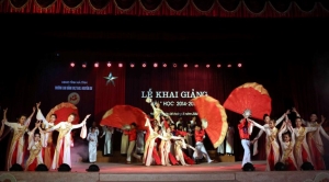 Lễ khai giảng năm học mới của trường Cao đẳng VHTT&DL Nguyễn Du