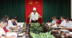 Thường trực Tỉnh ủy Hà Tĩnh làm việc với BTV Hội liên hiệp VHNT