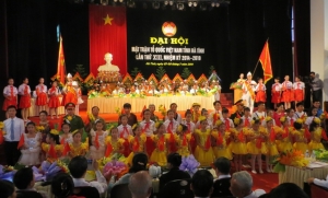 Đại hội Ủy ban Mặt trận Tổ quốc tỉnh Hà Tĩnh lần thứ XIII