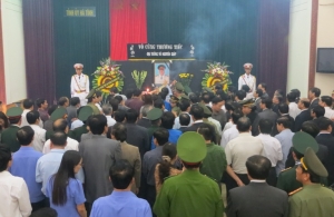 Hà Tĩnh tổ chức lập bàn thờ tưởng niệm Đại tướng Võ Nguyên Giáp