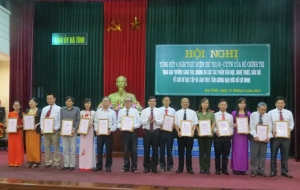 Hà Tĩnh sơ kết 4 năm thực hiện Chỉ thị số 03-CT/TW của Bộ Chính trị và trao Giải thưởng sáng tác, quảng bá các tác phẩm văn học - nghệ thuật, báo chí.