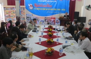 Hà Tĩnh- Người làm báo kỷ niệm 20 năm ra số đầu tiên