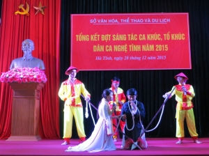 Tổng kết đợt sáng tác ca khúc, tổ khúc dân ca Nghệ Tĩnh 2015