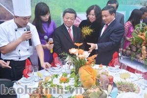 Hà Tĩnh tưng bừng Lễ hội ẩm thực các sản phẩm nông nghiệp hàng hoá chủ lực