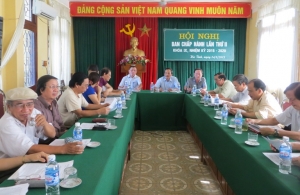 Hội nghị Ban chấp hành Hội liên hiệp VHNT Hà Tĩnh lần thứ II, khóa IX