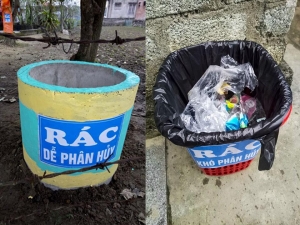 Giảm ô nhiễm môi trường với mô hình phân loại rác tại nguồn