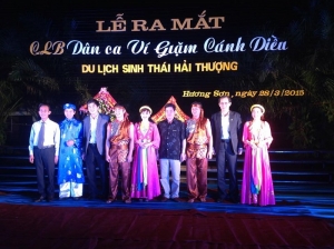 Dân ca ví, giặm trong lòng du lịch sinh thái Hải Thượng (Hà Tĩnh)