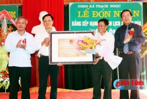 Đền Ông đón nhận Bằng Di tích lịch sử văn hóa cấp tỉnh