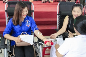 Ngày hội hiến máu tình nguyện đợt 1 năm 2017 tại Hà Tĩnh
