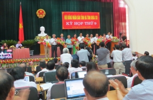 Kỳ họp thứ 9, HĐND tỉnh Hà Tĩnh khóa XVI bầu bổ sung nhiều chức danh quan trọng