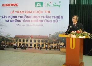 Báo Giáo dục và Thời đại trao giải cuộc thi “Xây dựng trường học thân thiện và những tình huống ứng xử”