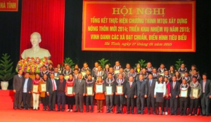 Hà Tĩnh tổng kết chương trình xây dựng nông thôn mới năm 2014