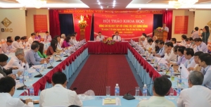 Hội thảo khoa học: “Đồng chí Hà Huy Tập với công tác xây dựng Đảng