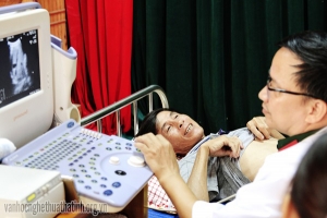 Khám, cấp phát thuốc miễn phí tại xã Thạch Mỹ