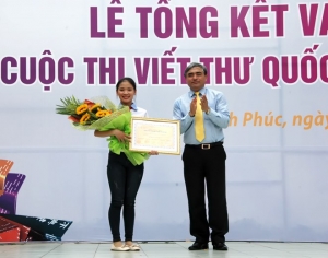 Bức thư hay nhất thế giới năm 2016 của học sinh Việt do UPU chọn
