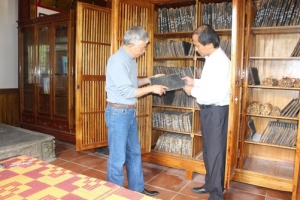 Phát huy giá trị di sản Mộc bản trường học Phúc Giang