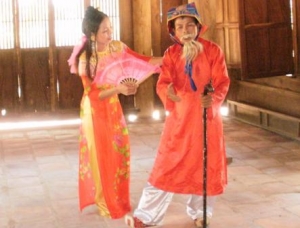 Người phục dựng trò Kiều ở Tiên Điền