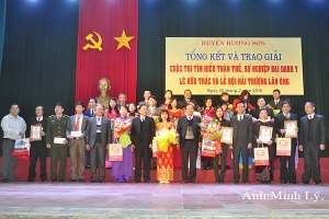 Trao giải cuộc thi tìm hiểu thân thế và sự nghiệp của Đại danh y Hải Thượng Lê Hữu Trác.