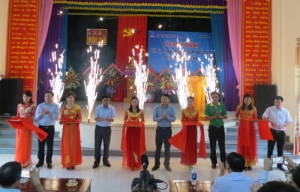 Xã Bùi Xá huyện Đức Thọ khánh thành Nhà văn hóa xã