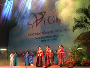 Ví giặm ân tình trong lòng Thủ đô