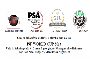 Cuộc thi ảnh quốc tế lần thứ 5, tổ chức hai năm một lần: ISF WORLD CUP 2016