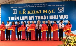 Triển lãm mỹ thuật đồng bằng sông Hồng mở rộng lần thứ 22 tại Hải Dương