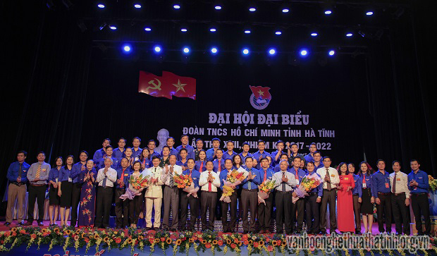 Đại hội Đại biểu Đoàn TNCS Hồ Chí Minh tỉnh Hà Tĩnh lần thứ XVI, nhiệm kỳ 2017 – 2022