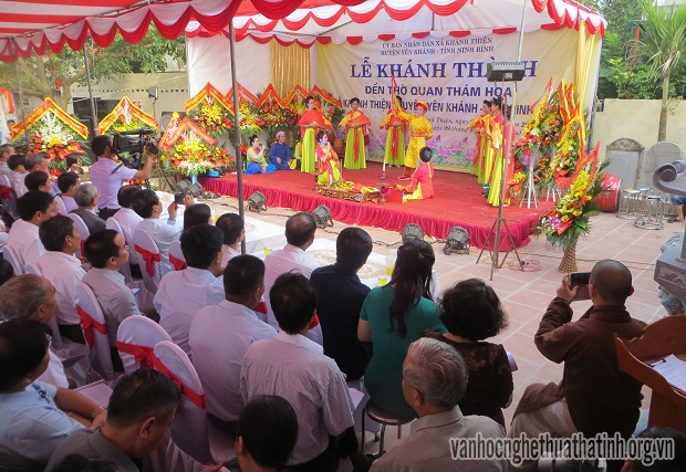 Lễ khánh thành Đền thờ Thám hoa Phan Kính tại Ninh Bình