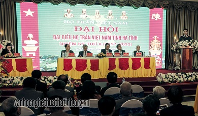 Đại hội đại biểu họ Trần tỉnh Hà Tĩnh (2017- 2022)