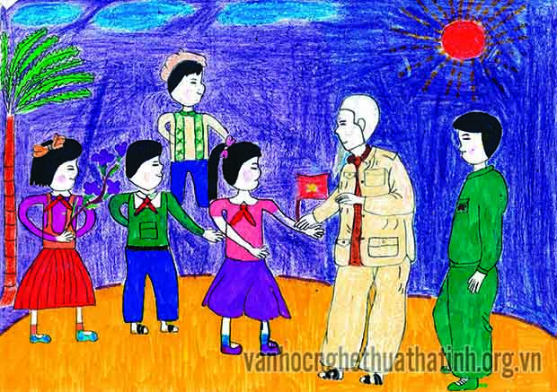 Chùm tranh tham dự cuộc thi viết - vẽ tuổi học trò lần thứ XII