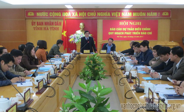 Điều chỉnh quy hoạch phát triển báo chí Hà Tĩnh