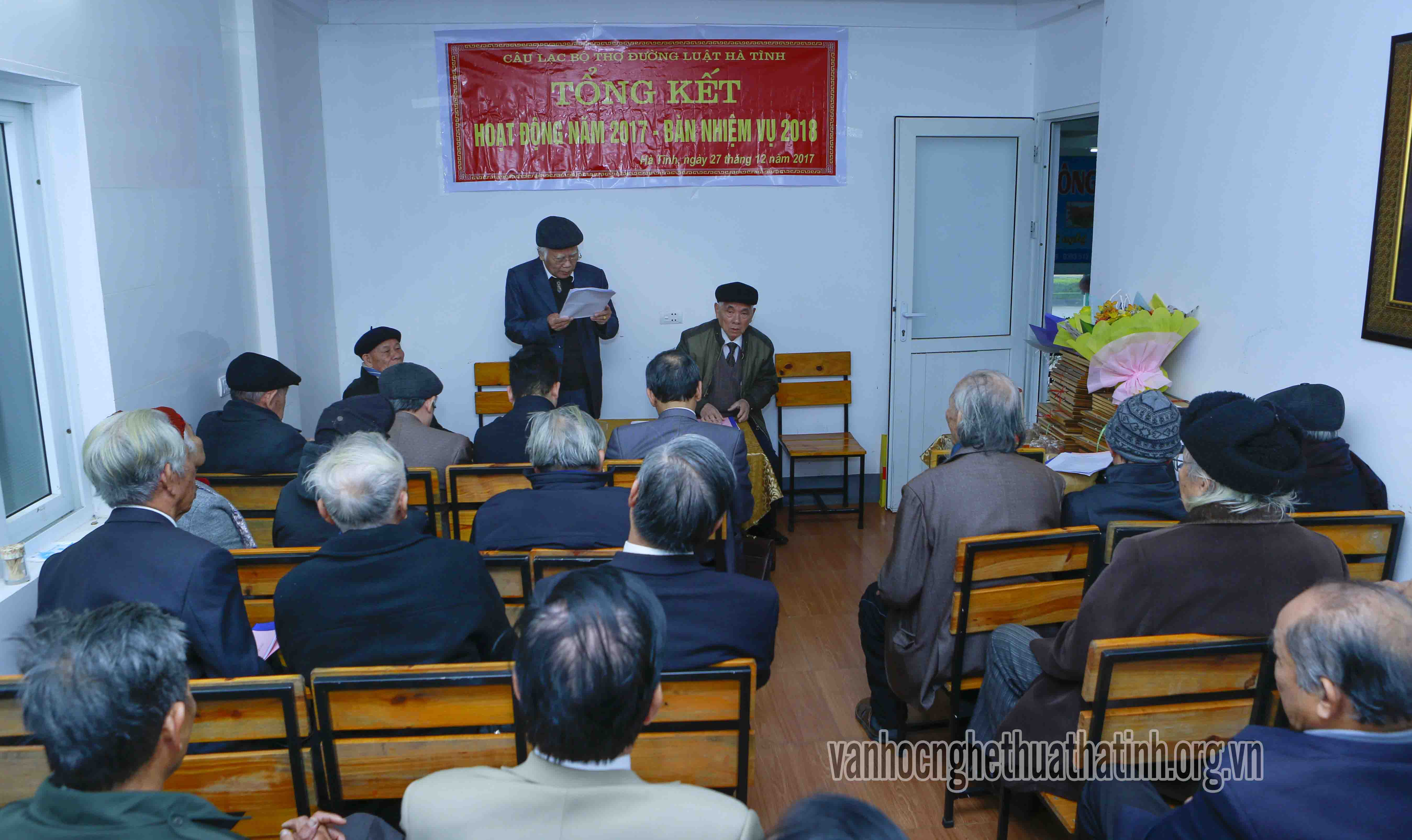 Hội nghị tổng kết hoạt động CLB thơ Đường luật Hà Tĩnh