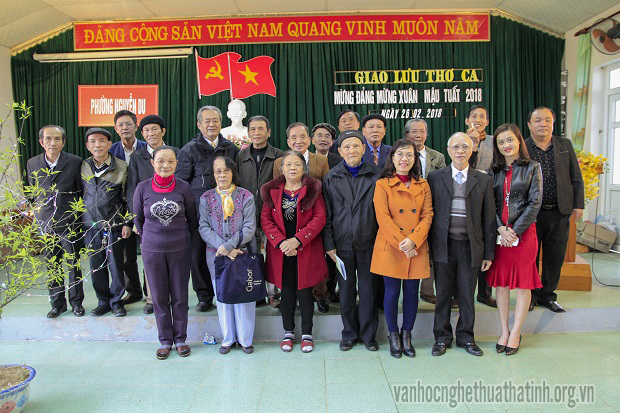 Phường Nguyễn Du giao lưu Thơ ca Mừng Đảng mừng Xuân