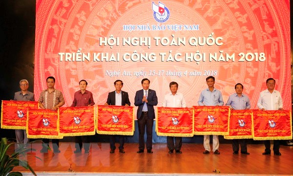 Hội nghị toàn quốc tổng kết hoạt động của Hội Nhà báo Việt Nam năm 2017