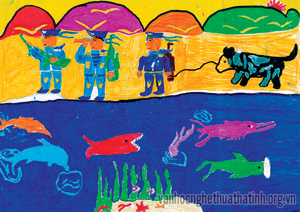 Tác phẩm dự thi viết - vẽ tuổi học trò lần thứ XII