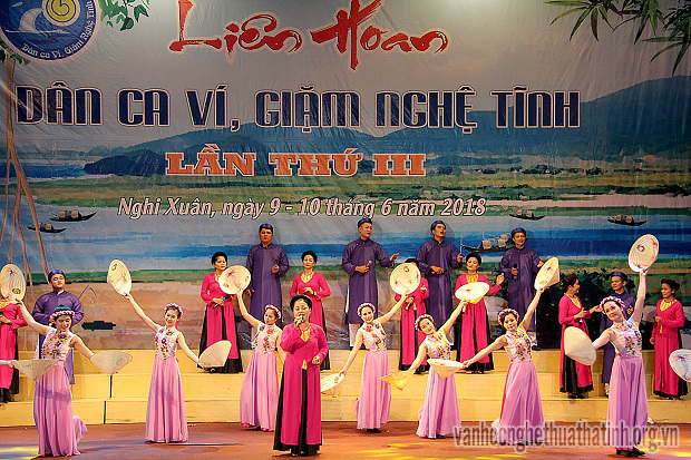Nghi Xuân: Liên hoan dân ca ví, giặm Nghệ Tĩnh lần thứ III 