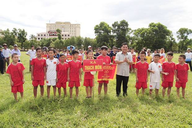 Chung kết giải Bóng đá thiếu niên nhi đồng Thành phố Hà Tĩnh 