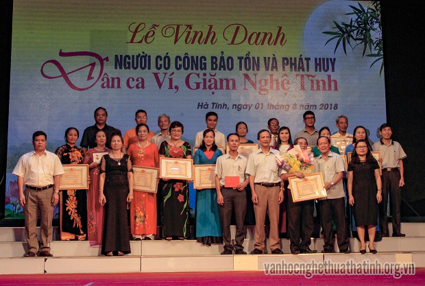 Lễ vinh danh danh hiệu Nghệ nhân dân gian