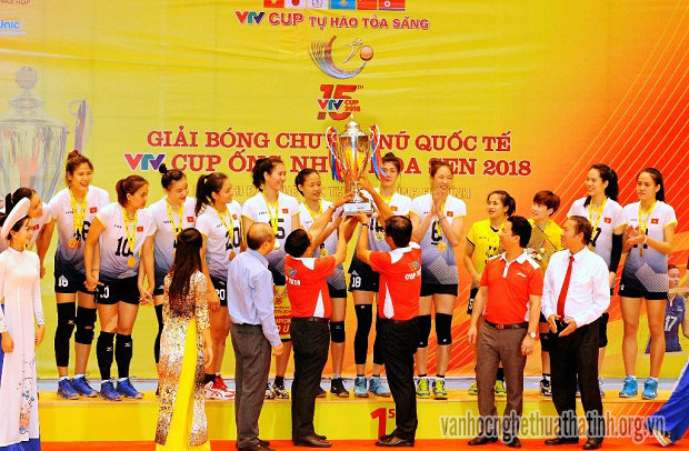 Những khoảnh khắc ấn tượng của giải bóng chuyền nữ Quốc tế VTV Cup Ống nhựa Hoa Sen 2018