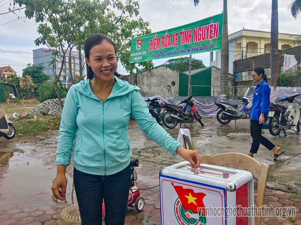 Rửa xe tình nguyện: Việc làm nhỏ, ý nghĩa lớn
