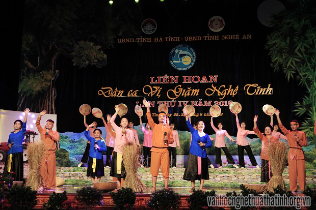 Đặc sắc các tiết mục tại liên hoan Dân ca ví, giặm Nghệ Tĩnh 2018