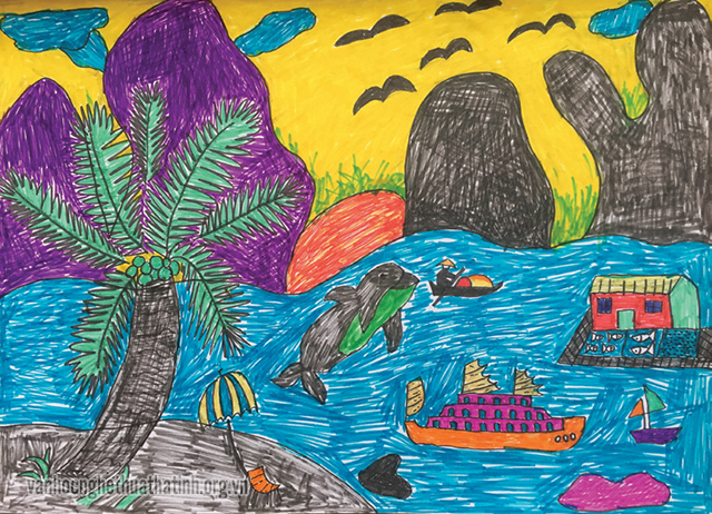 Chùm tác phẩm tham dự cuộc thi viết - vẽ tuổi học trò lần thứ XII