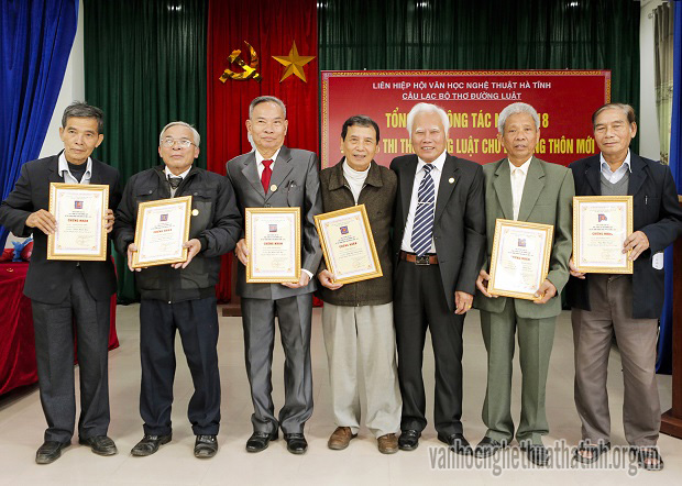  Kết quả cuộc thi thơ Đường luật về chủ đề xây dựng nông thôn mới Hà Tĩnh